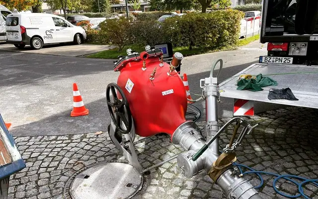 Linertrommel und Schachttechnik des Partnerbetriebs P&N Kanaltechnik